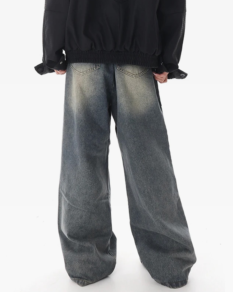 Y2K Grunge Oversized Baggy Jeans - Retro 90s Fashion, Summer Y2K Outfits, Hip Hop Style