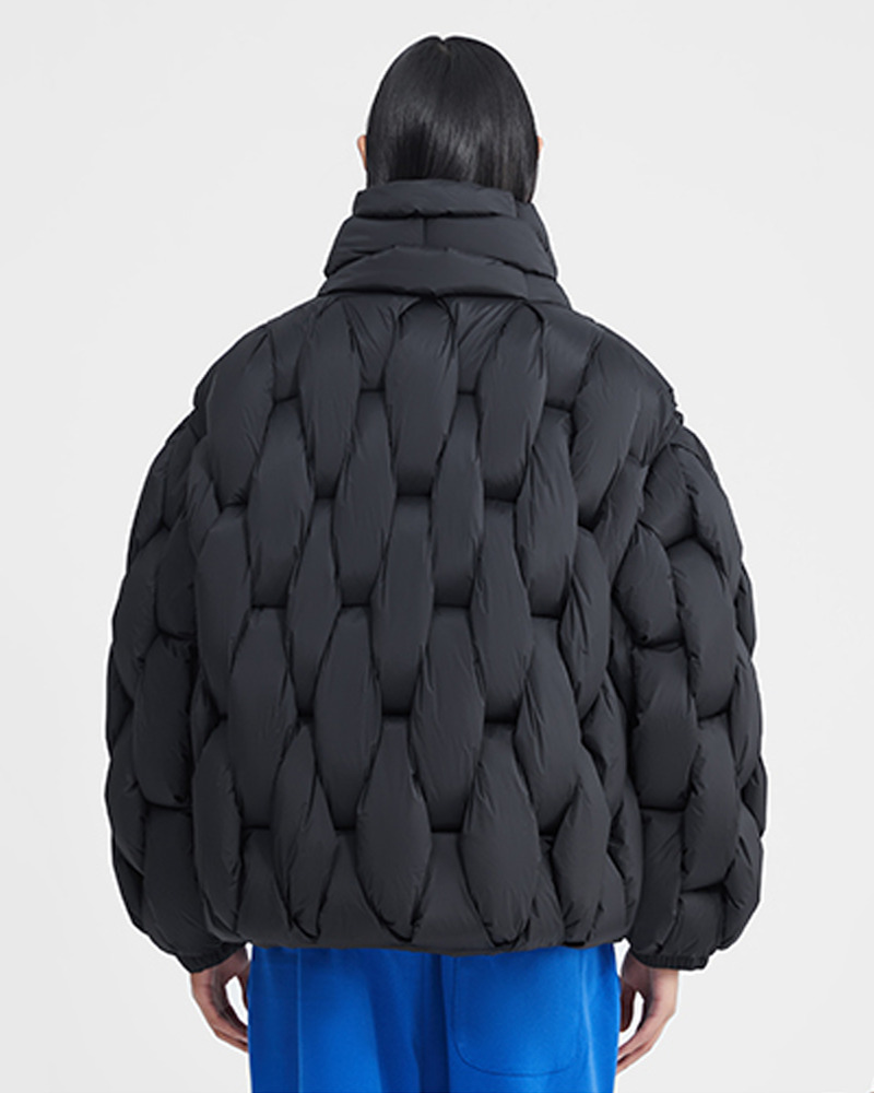 Y2K Grunge Oversized Puffer Jacket - Retro 90s Fashion, Summer & Party Outfits