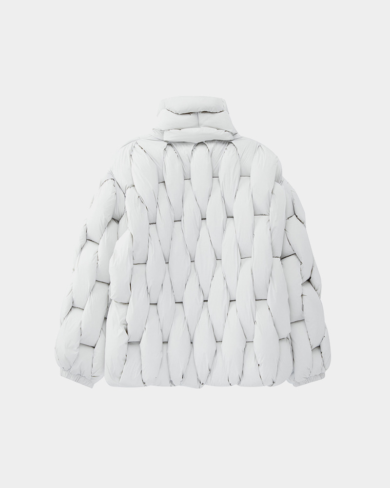 Y2K Grunge Oversized Puffer Jacket - Retro 90s Fashion, Summer & Party Outfits
