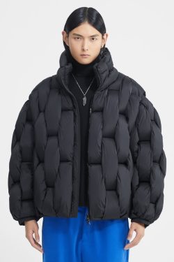 Y2K Grunge Oversized Puffer Jacket - Retro 90s Fashion, Summer & Party Outfits