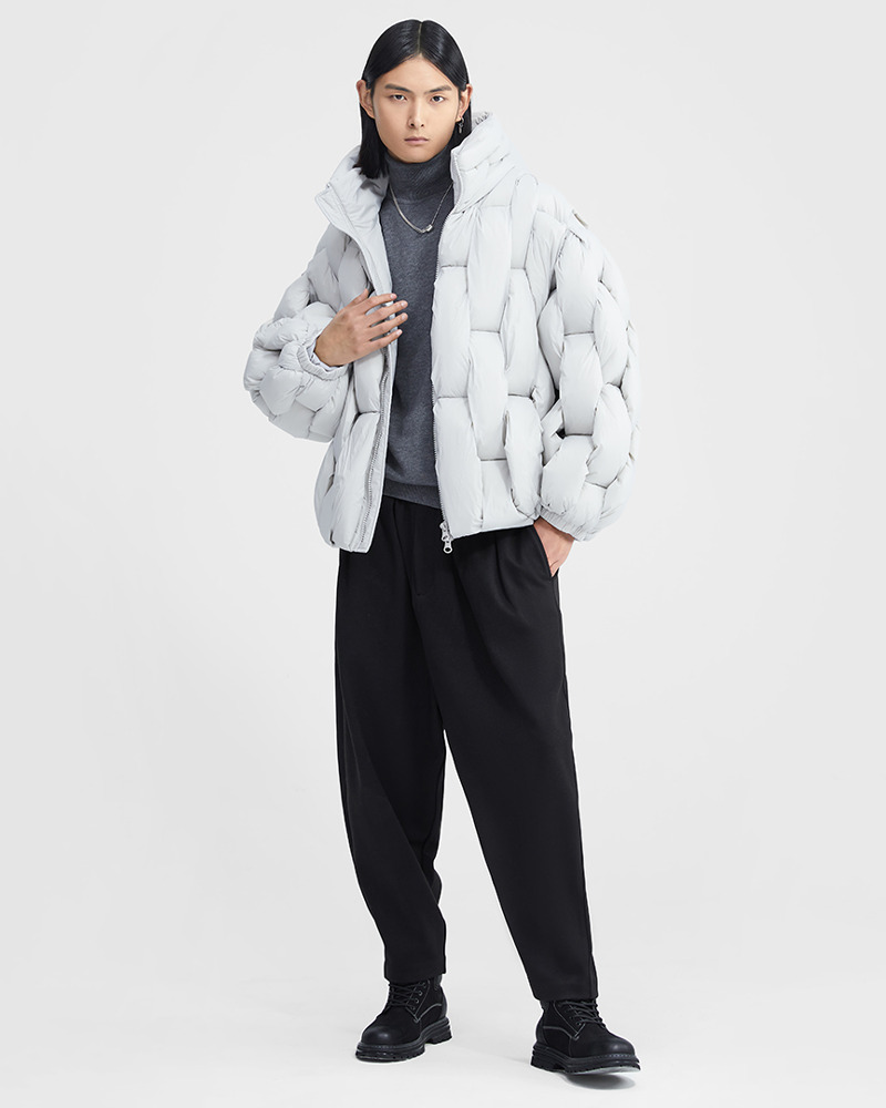 Y2K Grunge Oversized Puffer Jacket - Retro 90s Fashion, Summer & Party Outfits