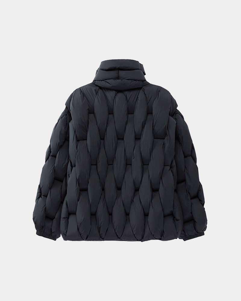 Y2K Grunge Oversized Puffer Jacket - Retro 90s Fashion, Summer & Party Outfits