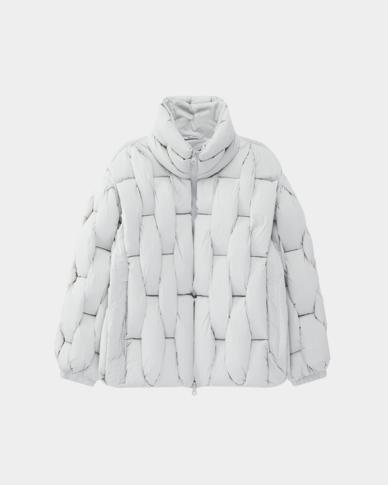 Y2K Grunge Oversized Puffer Jacket - Retro 90s Fashion, Summer & Party Outfits