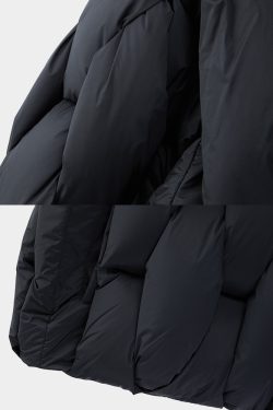 Y2K Grunge Oversized Puffer Jacket - Retro 90s Fashion, Summer & Party Outfits