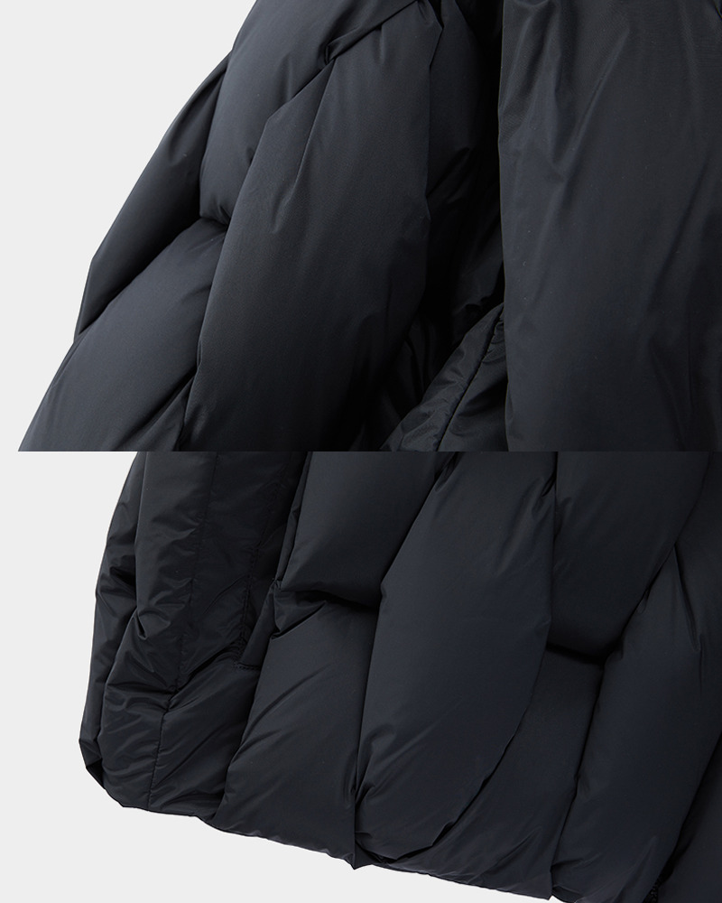 Y2K Grunge Oversized Puffer Jacket - Retro 90s Fashion, Summer & Party Outfits