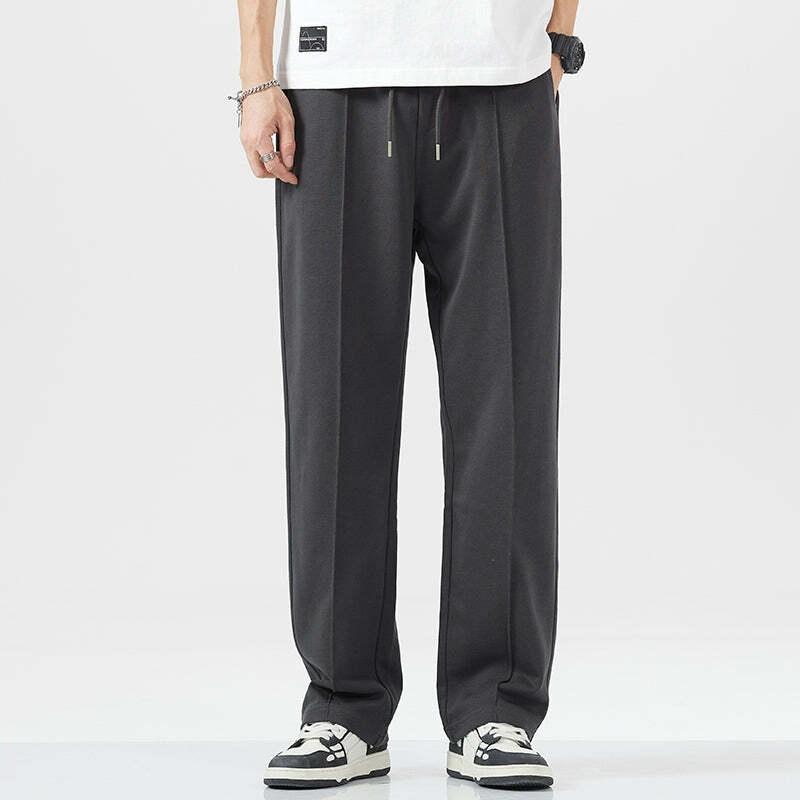 Y2K Grunge Paneled Lounge Pants - Retro 90s Fashion, Summer Outfits, and Pastel Goth Style