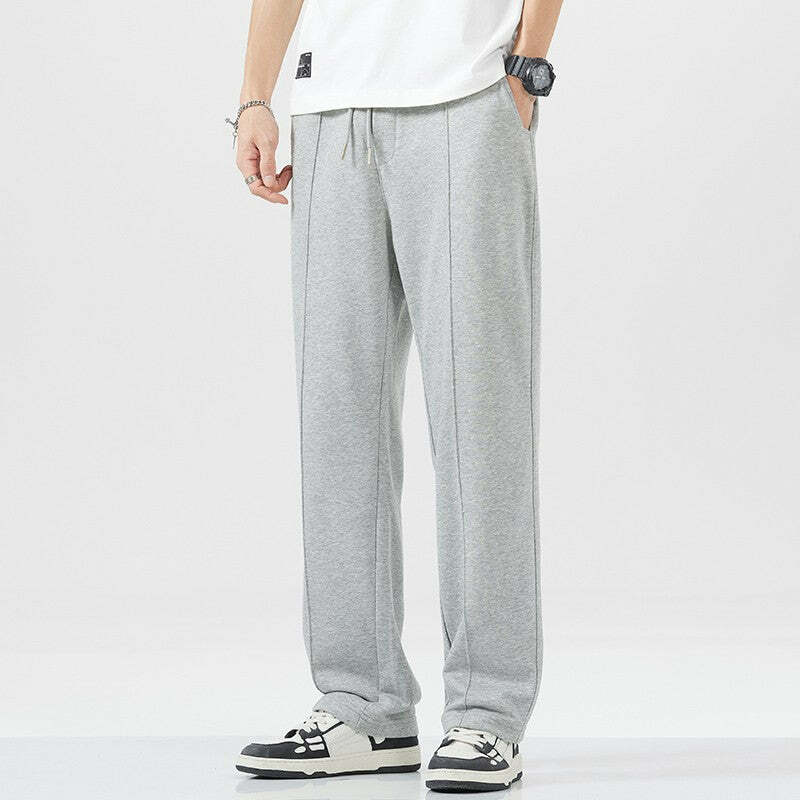 Y2K Grunge Paneled Lounge Pants - Retro 90s Fashion, Summer Outfits, and Pastel Goth Style