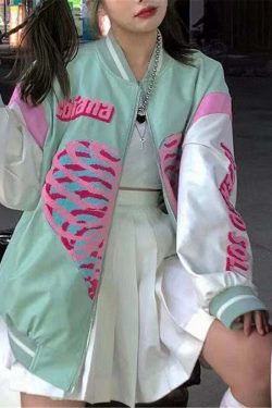 Y2K Grunge Pastel Bone Heart Hoodie - Retro 90s Fashion, Summer Y2K Outfits, Gothic Y2K Style