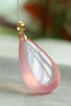 Y2K Grunge Pink & Gold Crystal Love Pendant Necklace - Retro 90s Fashion, Y2K Summer Outfit