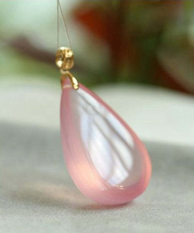 Y2K Grunge Pink & Gold Crystal Love Pendant Necklace - Retro 90s Fashion, Y2K Summer Outfit