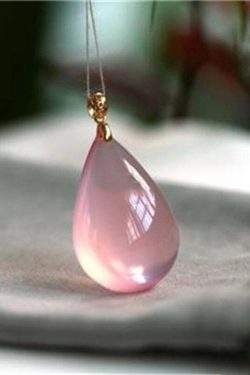 Y2K Grunge Pink & Gold Crystal Love Pendant Necklace - Retro 90s Fashion, Y2K Summer Outfit