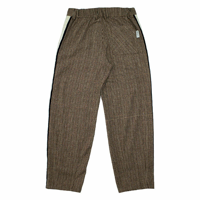 Y2K Grunge Plaid Trousers - Retro 90s Summer Outfit, Y2K Club & Party Fashion