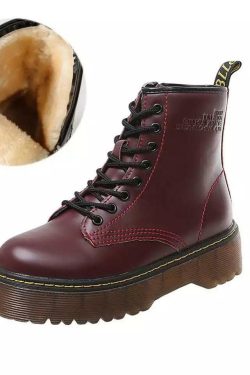 Y2K Grunge Platform Boots - 90s Fashion, Retro Style, Gothic Y2K, Y2K Party Outfits
