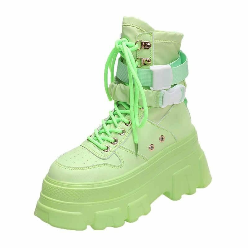 Y2K Grunge Platform Shoes - Retro 90s Fashion, Egirl Style, Summer Y2K Outfits