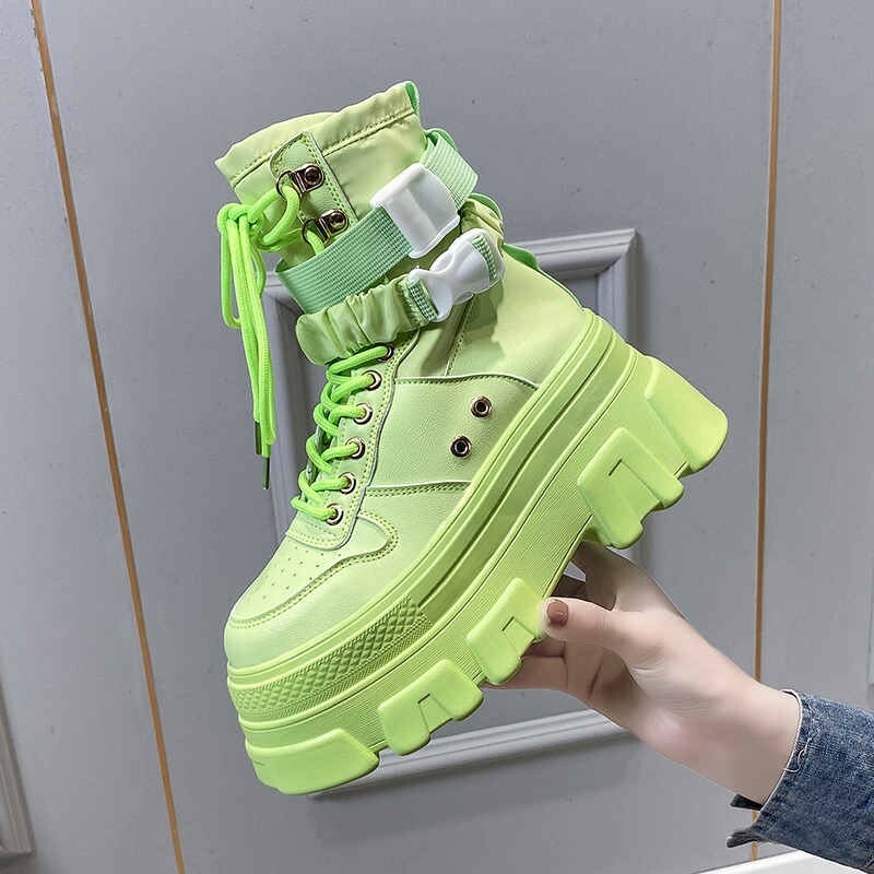 Y2K Grunge Platform Shoes - Retro 90s Fashion, Egirl Style, Summer Y2K Outfits