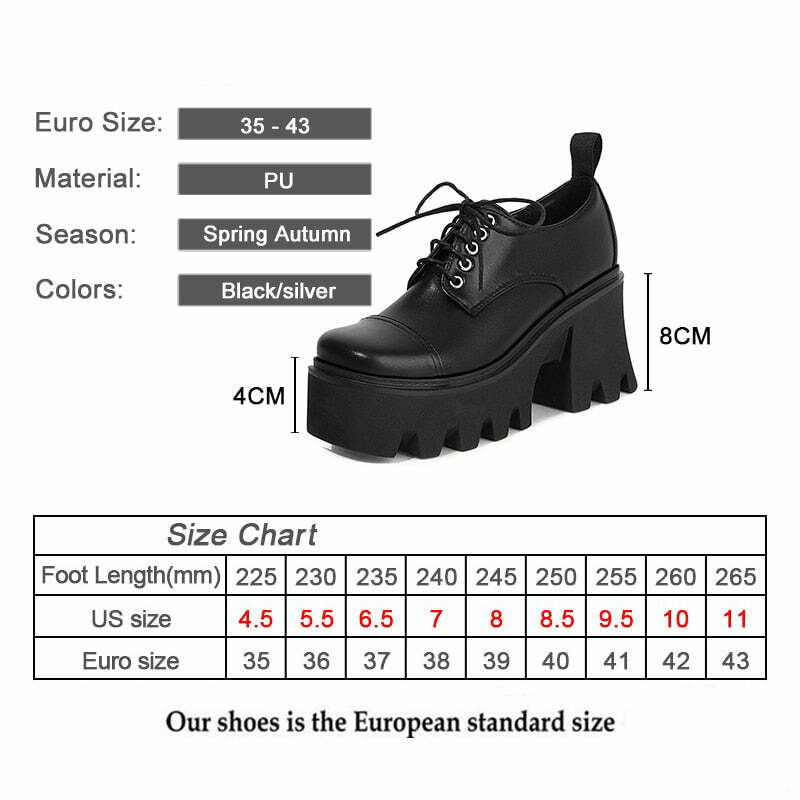 Y2K Grunge Platform Shoes Silver - Retro 90s Aesthetic, Summer Party, Hip Hop Fashion