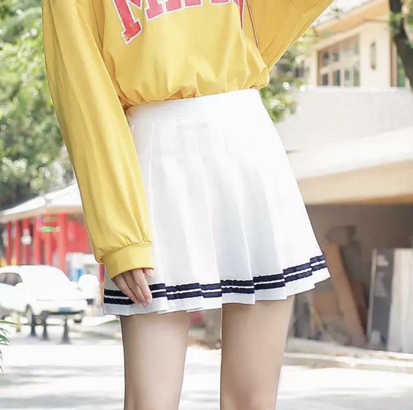 Y2K Grunge Pleated Skirt - Retro 90s Summer Outfit, Pastel Goth, Y2K Club & Party Fashion