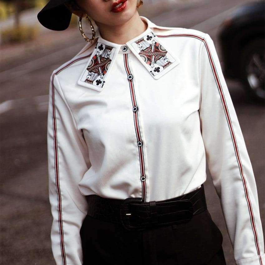 Y2K Grunge Printed Shirt - Retro 90s Fashion, Summer Y2K Outfits, Gothic Y2K Style