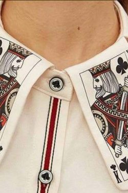 Y2K Grunge Printed Shirt - Retro 90s Fashion, Summer Y2K Outfits, Gothic Y2K Style