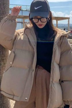 Y2K Grunge Puffer Jacket - Retro 90s Fashion, Summer Y2K Outfits, Gothic Y2K Style