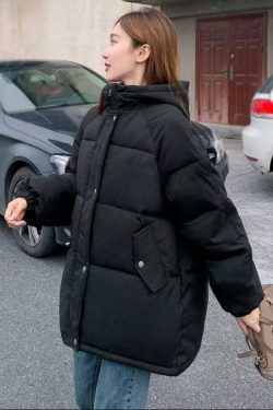 Y2K Grunge Puffer Jacket - Retro 90s Fashion, Summer Y2K Outfits, Gothic Y2K Style