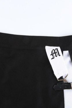 Y2K Grunge Punk Rock Mini Skirt - 90s Fashion, Retro Style, Summer Y2K Outfits