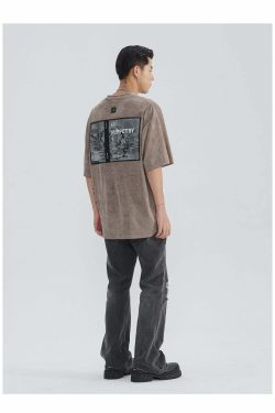 Y2K Grunge Puppetry Tee - Retro 90s Fashion, Summer Y2K Outfits, Baby Tees, and Pastel Goth