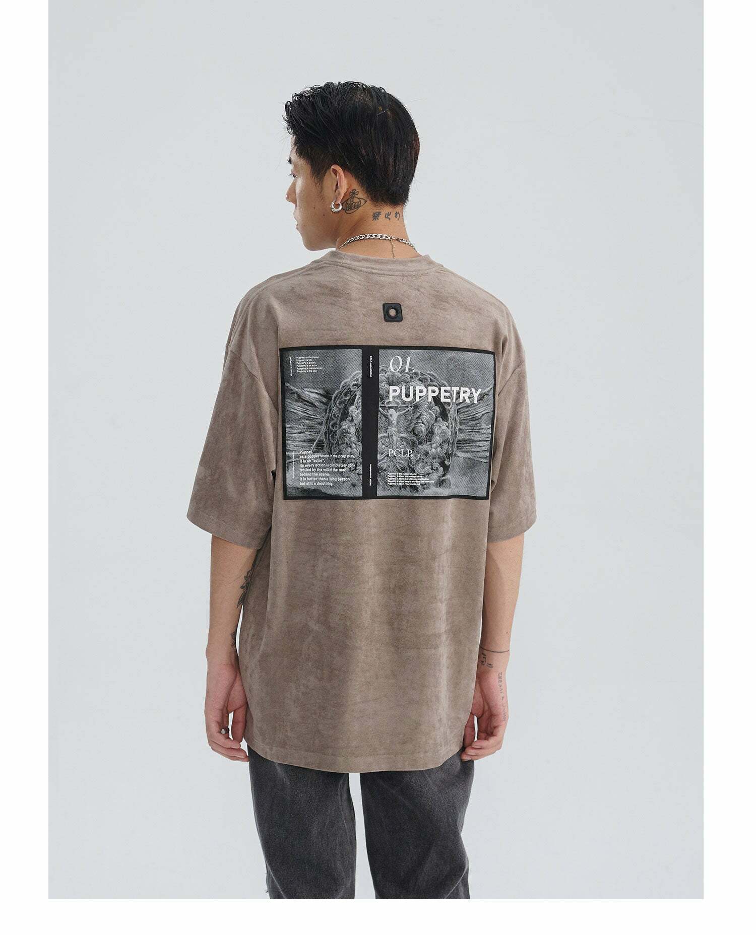Y2K Grunge Puppetry Tee - Retro 90s Fashion, Summer Y2K Outfits, Baby Tees, and Pastel Goth