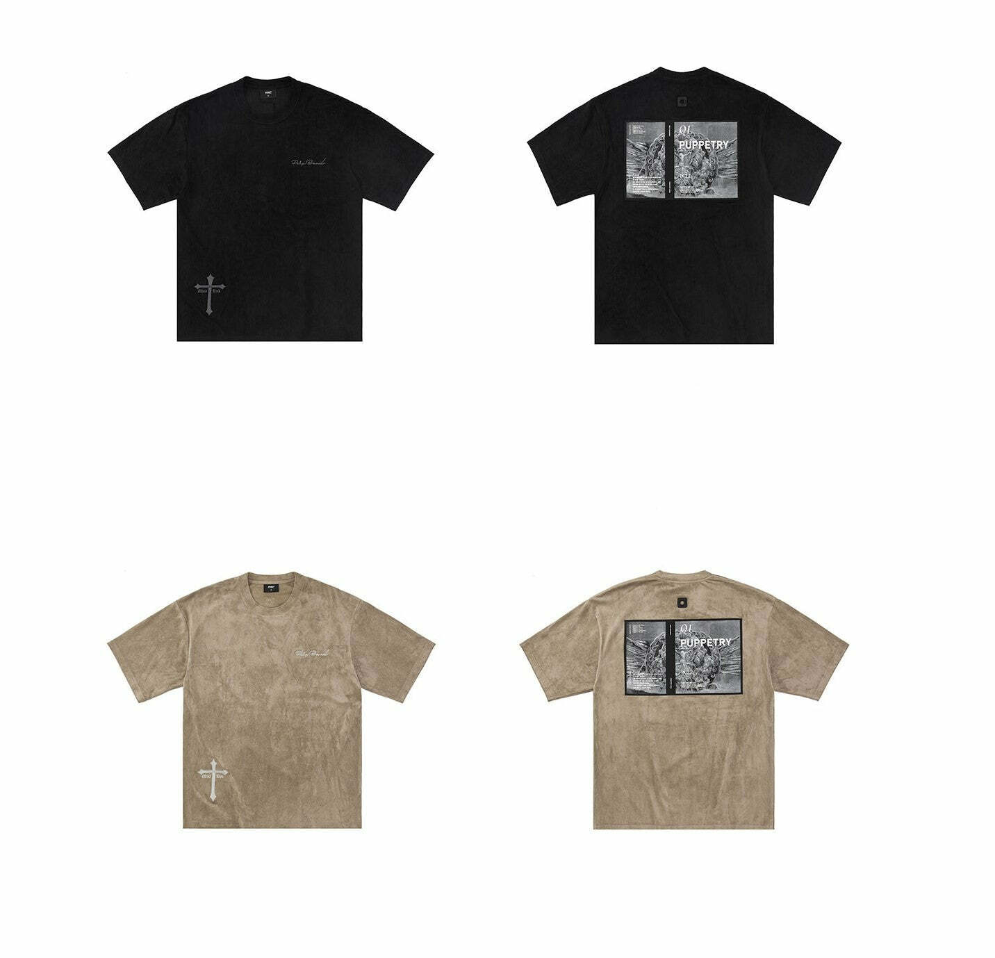Y2K Grunge Puppetry Tee - Retro 90s Fashion, Summer Y2K Outfits, Baby Tees, and Pastel Goth