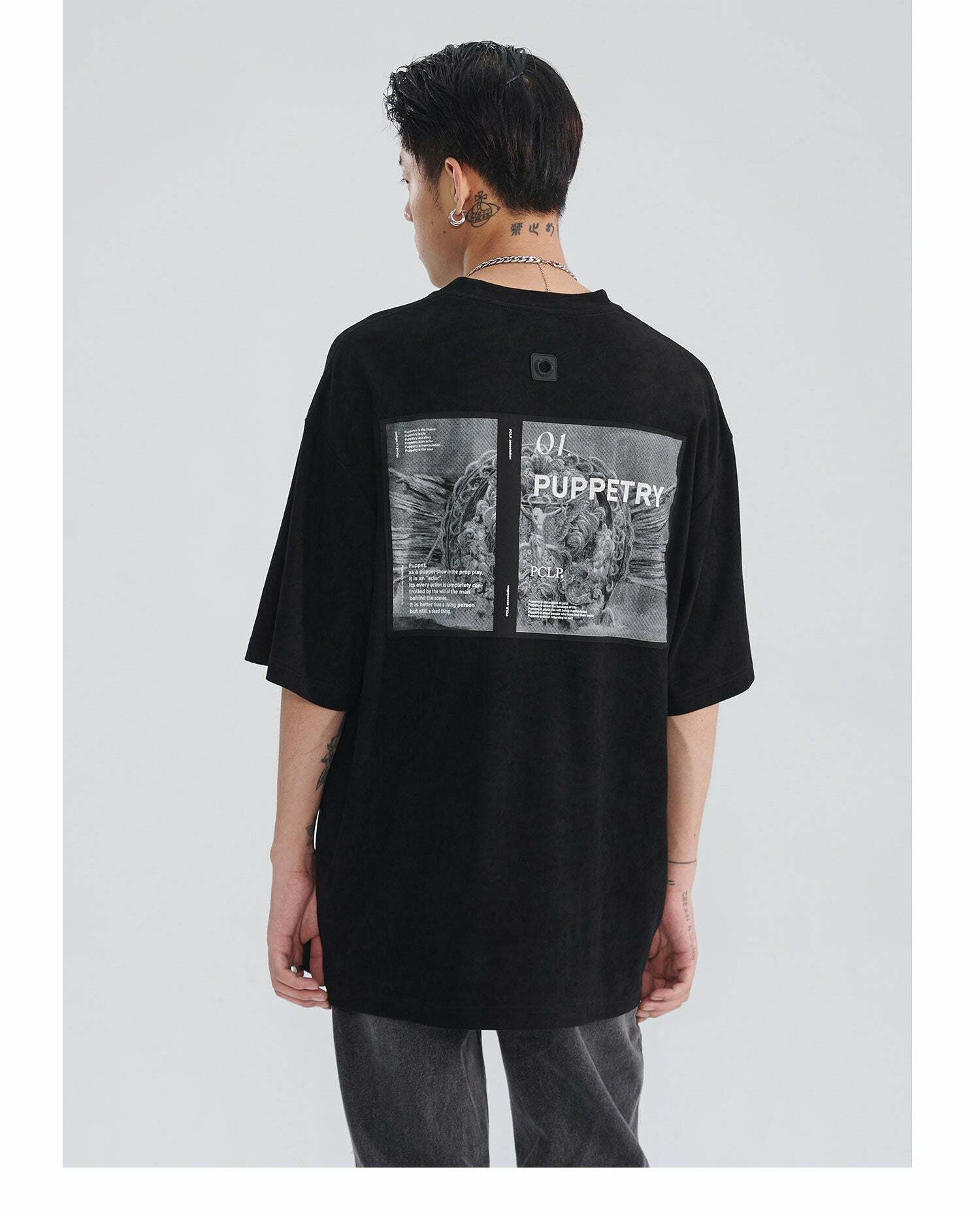 Y2K Grunge Puppetry Tee - Retro 90s Fashion, Summer Y2K Outfits, Baby Tees, and Pastel Goth