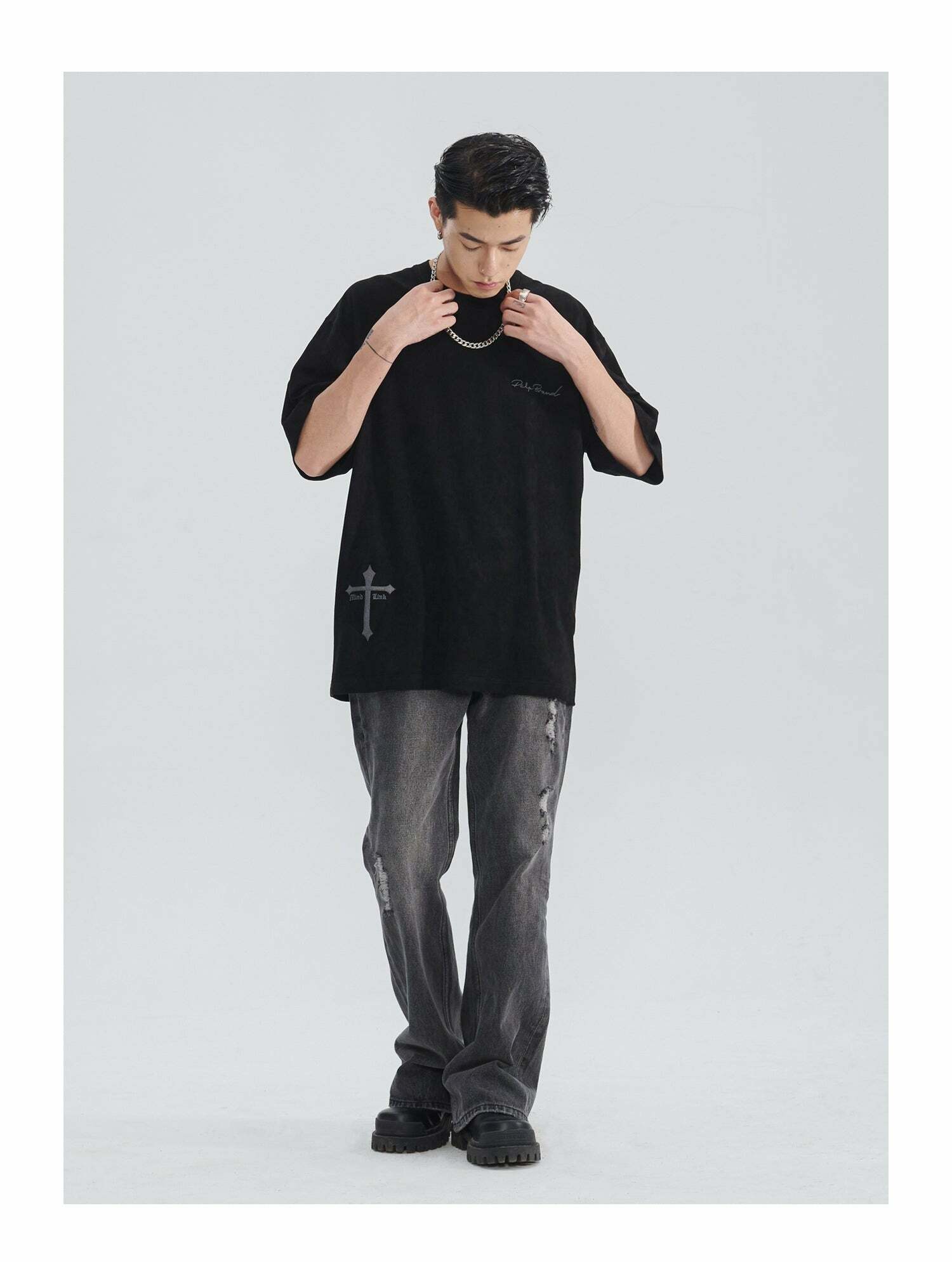 Y2K Grunge Puppetry Tee - Retro 90s Fashion, Summer Y2K Outfits, Baby Tees, and Pastel Goth