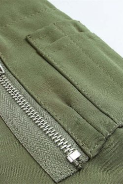 Y2K Grunge Quilted Utility Jacket - Retro 90s Fashion, Summer Y2K Outfits, Pastel Goth Style