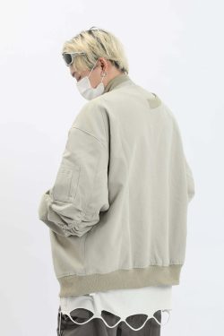 Y2K Grunge Quilted Utility Jacket - Retro 90s Fashion, Summer Y2K Outfits, Pastel Goth Style