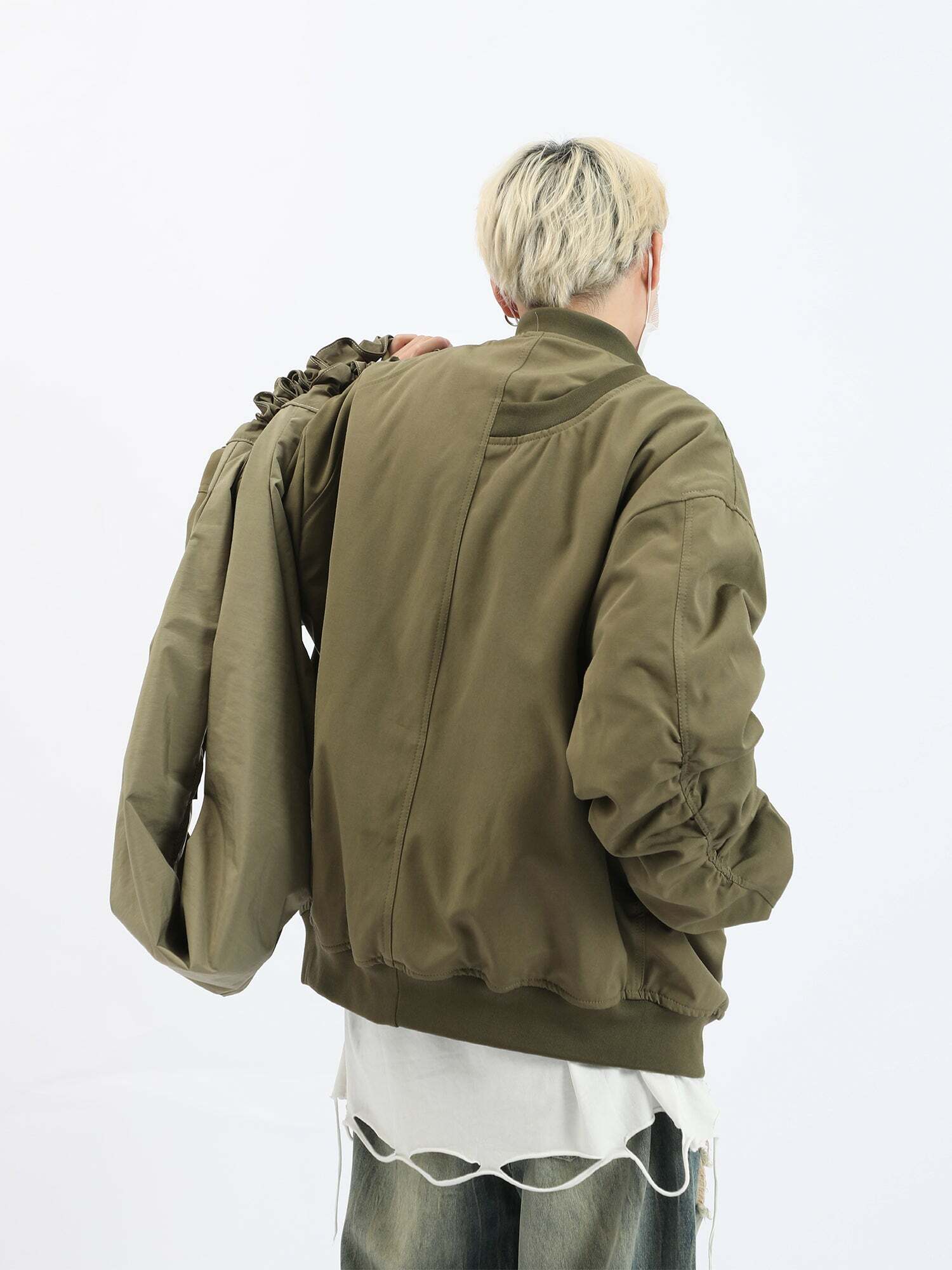 Y2K Grunge Quilted Utility Jacket - Retro 90s Fashion, Summer Y2K Outfits, Pastel Goth Style