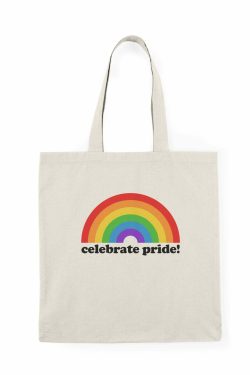 Y2K Grunge Rainbow Tote Bag - Retro 90s Summer Fashion, Pastel Goth, Y2K Club & Party Outfits