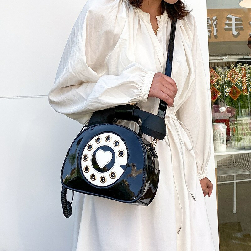 Y2K Grunge Retro 90s Old School Phone Shoulder Bag - Perfect for Y2K Summer and Party Outfits