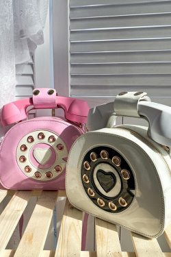 Y2K Grunge Retro 90s Old School Phone Shoulder Bag - Perfect for Y2K Summer and Party Outfits