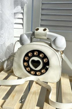 Y2K Grunge Retro 90s Old School Phone Shoulder Bag - Perfect for Y2K Summer and Party Outfits