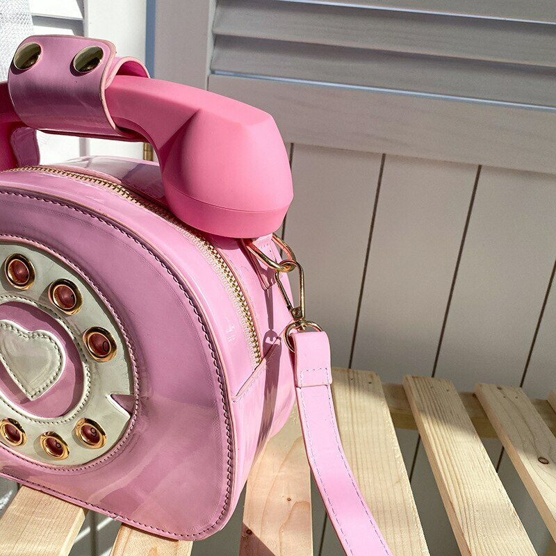 Y2K Grunge Retro 90s Old School Phone Shoulder Bag - Perfect for Y2K Summer and Party Outfits