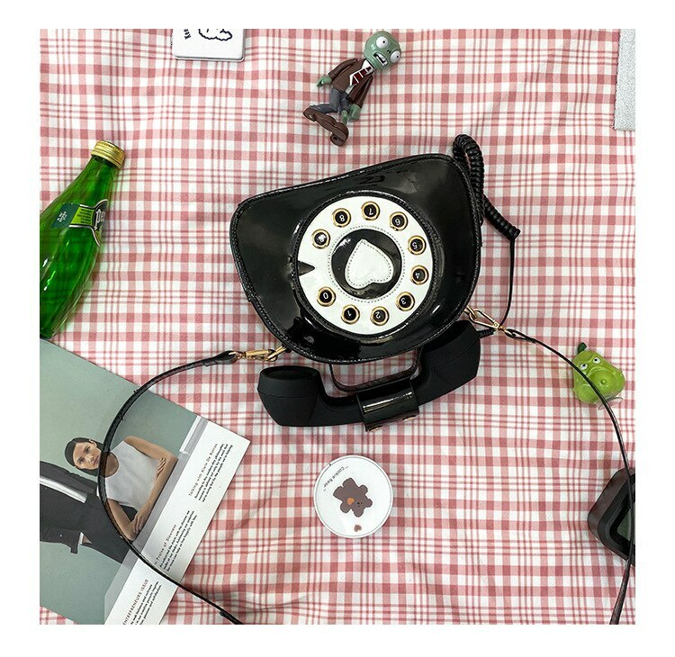 Y2K Grunge Retro 90s Old School Phone Shoulder Bag - Perfect for Y2K Summer and Party Outfits