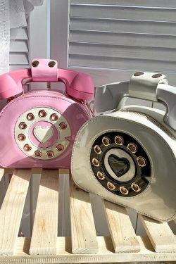 Y2K Grunge Retro 90s Old School Phone Shoulder Bag - Perfect for Y2K Summer and Party Outfits