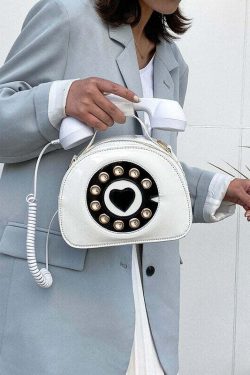 Y2K Grunge Retro 90s Old School Phone Shoulder Bag - Perfect for Y2K Summer and Party Outfits