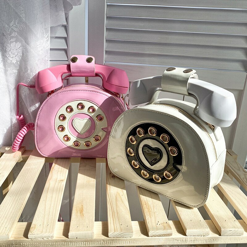 Y2K Grunge Retro 90s Old School Phone Shoulder Bag - Perfect for Y2K Summer and Party Outfits