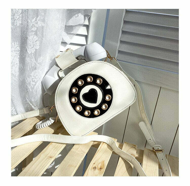 Y2K Grunge Retro 90s Old School Phone Shoulder Bag - Perfect for Y2K Summer and Party Outfits