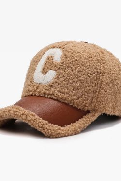 Y2K Grunge Retro 90s Style C Baseball Cap - Perfect for Y2K Summer Outfits and 90s Fashion