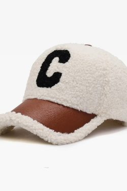 Y2K Grunge Retro 90s Style C Baseball Cap - Perfect for Y2K Summer Outfits and 90s Fashion