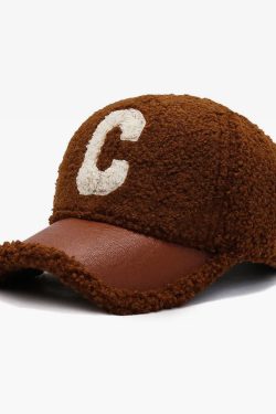 Y2K Grunge Retro 90s Style C Baseball Cap - Perfect for Y2K Summer Outfits and 90s Fashion