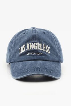 Y2K Grunge Retro 90s Summer Outfit - Los Angeles Vintage Cap for Y2K Fashion & 90s Style