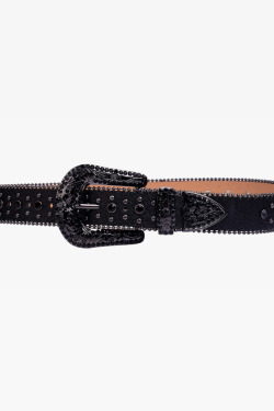 Y2K Grunge Rhinestone Belt - Perfect for 90s Outfits, Y2K Summer, and Retro Party Looks