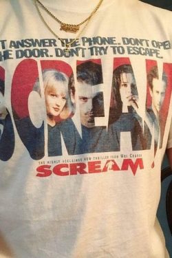 Y2K Grunge Scream Don't Answer The Phone T-Shirt - Retro 90s Fashion, Gothic Y2K Style